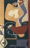 Femme à la main levée by Le Corbusier, 1954, color lithograph, sold Dec 2021