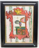 Der Spiegel by Elizabeth Cope, 1989, oil on canvas, offered Dec 2021