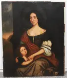 Mutter mit Kind by England, 18.Jh., oil on canvas, sold Dec 2021