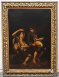 Kopie des 19.Jhs by Bartolomé Esteban Murillo, oil on canvas, sold Dec 2021