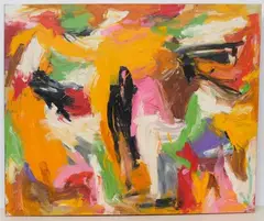 Ohne Titel by Robert Schuster, 1988, oil on canvas, offered Dec 2021