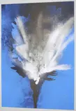 Ohne Titel by Otto Piene, 1973, color screenprint, sold Dec 2021