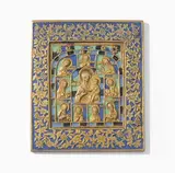 Russisch, 19.Jh by Metallikone "Gottesmutter und Heilige", bronze, sold Dec 2021