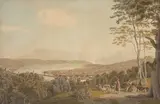 De Luzerne by Johann Jakob Biedermann, watercolor, sold Dec 2021