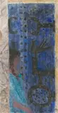 Das blaue Tor", 1964 by Hermann Alfred Sigg, oil on canvas, sold Dec 2021