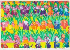 Irisation B by Samuel Buri, color lithograph, offered Dec 2021