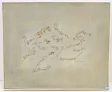 Getrennte Bewegungen", 1971 by Werner Hartmann, oil on canvas, sold Dec 2021