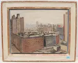 New York by Victor Surbek, oil, sold Dec 2021