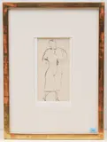 Tänzer by Maurice Barraud, ink, sold Dec 2021