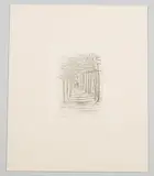 Allee by Adolf Dietrich, lithograph, sold Dec 2021