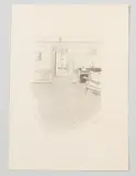 Interieur by Adolf Dietrich, lithograph, sold Dec 2021