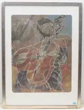 Variationen by Hans Erni, 1985, color lithograph, sold Dec 2021
