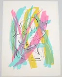Frauenakt by Xanti Schawinsky, color lithograph, offered Dec 2021