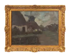 Holland by Paul King, oil on canvas, sold Nov 2023