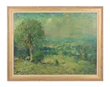 Rolling Hills by Arthur Clifton Goodwin, oil on canvas, sold Nov 2023