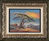 Landscape with Acacia Tree by Gerrit Pitout, oil on canvas, sold Jul 2024