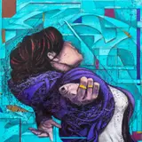 Girl in Purple by Scott Zimer, 2015, Oil on Canvas, sold Aug 2024