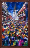 Royal Street Scene by Isabelle Jacopin, Acrylic and Oil on Canvas, sold Aug 2024