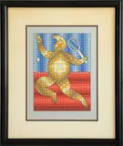 Tennis Player by Victor Vasarely, 1980, Serigraph in Colors, sold Aug 2024