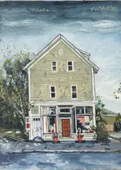 Rockland by Roger DeMuth, 2015, Oil on Board, sold Aug 2024