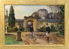 Untitled by Edward Seago, oil on canvas, sold Jan 2025