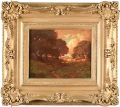 Untitled by Carl Jonnevold, oil on canvas, sold Jan 2025