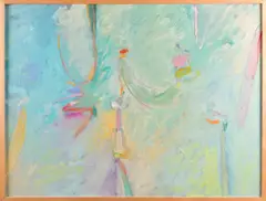 Untitled by Sigrid Burton, oil on canvas, sold Jan 2025