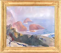 Untitled by Alice Kent Stoddard, oil on canvas, sold Jan 2025