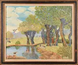 Untitled by Narcisse Belle, oil on canvas, sold Jan 2025