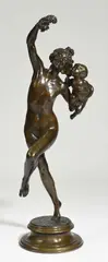 Untitled by Frederick William MacMonnies, bronze, sold Jun 2020