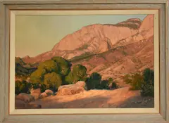 Untitled by David Schwindt, oil on canvas, sold Jun 2020