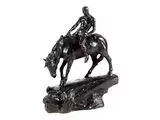 Untitled by Constantin Meunier, bronze, sold Dec 2023