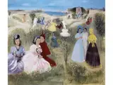 Frühling vor dem Schloss by Alice Frey, oil on canvas, sold Mar 2026