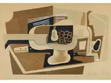 Stillleben by Juan Gris, watercolor, offered Dec 2024