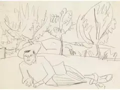 Untitled by Ernst Ludwig Kirchner, drawing, offered Jun 2026