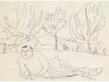 Untitled by Ernst Ludwig Kirchner, drawing, offered Jun 2026