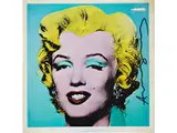 Marilyn by Andy Warhol, color screenprint, offered Sep 2025