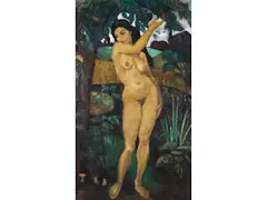 Untitled by Anne-Pierre de Kat, oil on canvas, offered Jun 2022