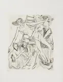 Kreuzabnahme by Max Beckmann, 1918, etching, sold Sep 2021