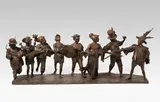 Nel Circo by Francesco De Matteis, bronze, sold Sep 2021