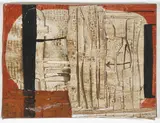 Ohne Titel by Tamás Konok, 1969, collage, sold Sep 2021