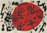 Les agulles del Pastor by Joan Miró, 1973, color lithograph, sold Sep 2021