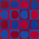 Planetorische Folklore by Victor Vasarely, 1964, color screenprint, sold Sep 2021