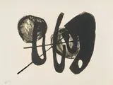 Untitled by Fritz Winter, 1950, screenprint, sold Sep 2021
