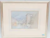 Venedig, der Canal Grande mit der Rialtobrücke by England, 2.Hälfte 19.Jh., watercolor, sold Sep 2021