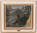 zugeschrieben Felsige Landschaft by Ilmari Aalto, 1930, oil on canvas, sold Sep 2021