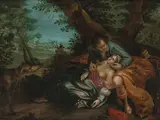 Kopie d by Paulus Moreelse, oil on panel, sold Sep 2021