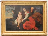 Kopie des 19.Jhs by Peter Paul Rubens, oil on canvas, sold Sep 2021