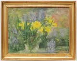 Primavera, Osterglocken by Guido Tallone, 1964, oil on canvas, sold Sep 2021