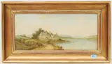 zugeschrieben Seelandschaft by Alfred H. Vickers, oil on canvas, offered Sep 2021